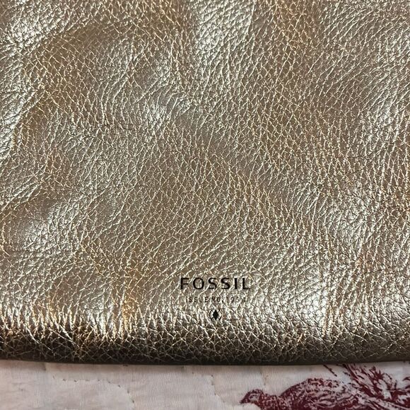 Fossil gold purse - Picture 2 of 10